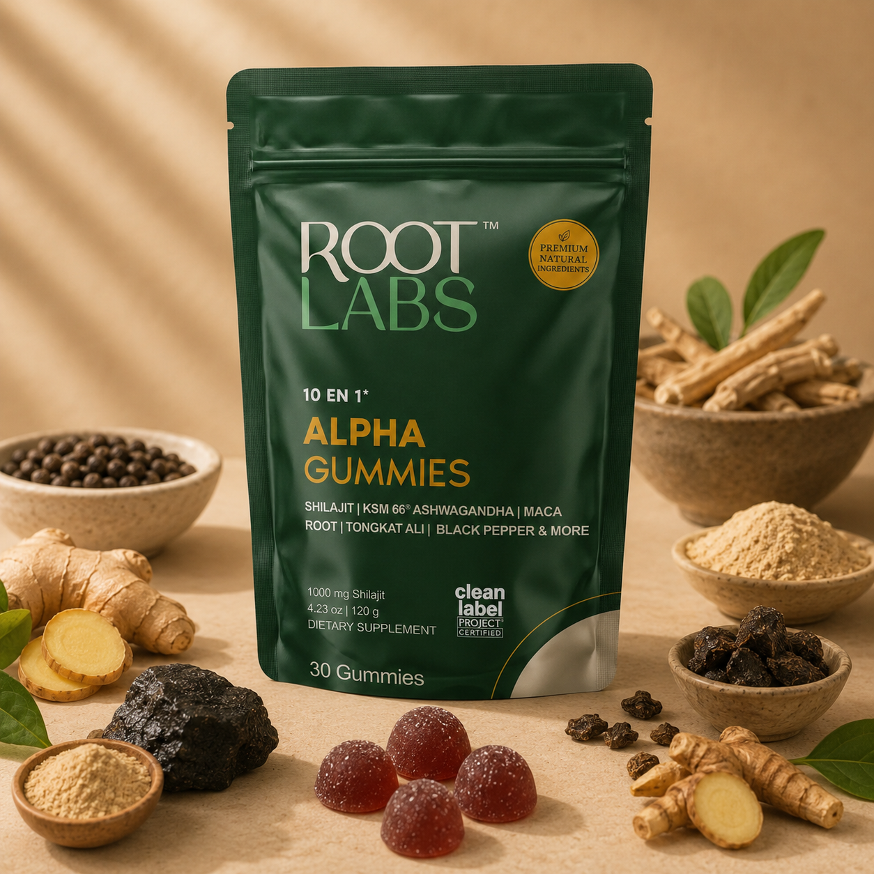 Alpha Gummies | Fórmula 10 en 1