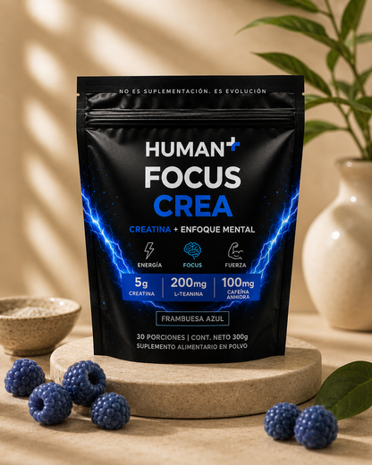 Focus CREA | Creatina + Cafeína