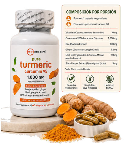 Curcumina 95% | 1000 mg
